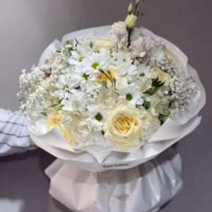 Букет Снежный микс